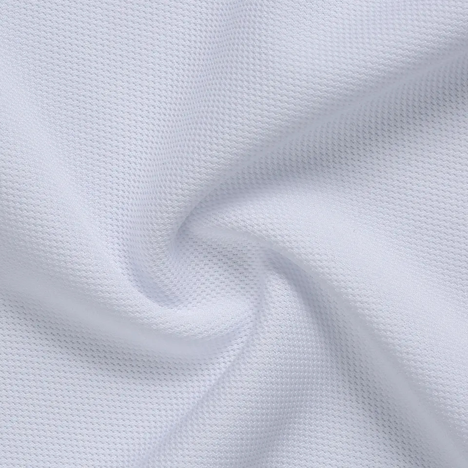 100% poly polyester pique polo t shirt interlock fabric for polo shirt