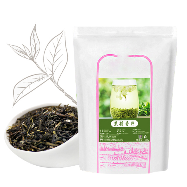 Authentic Jasmine flakes tea green Chinese tea 500g chinese flower tea
