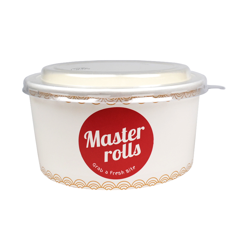 Eco-Friendly Recycle Food Hot Soup Packaging Container Paper Bowls