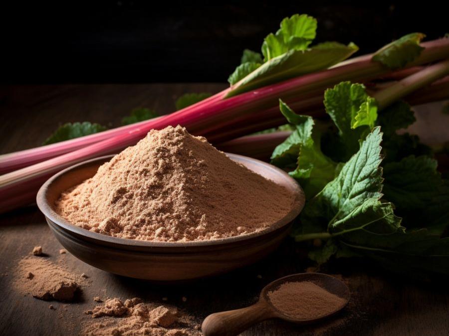 Organic Rhubarb Root Powder