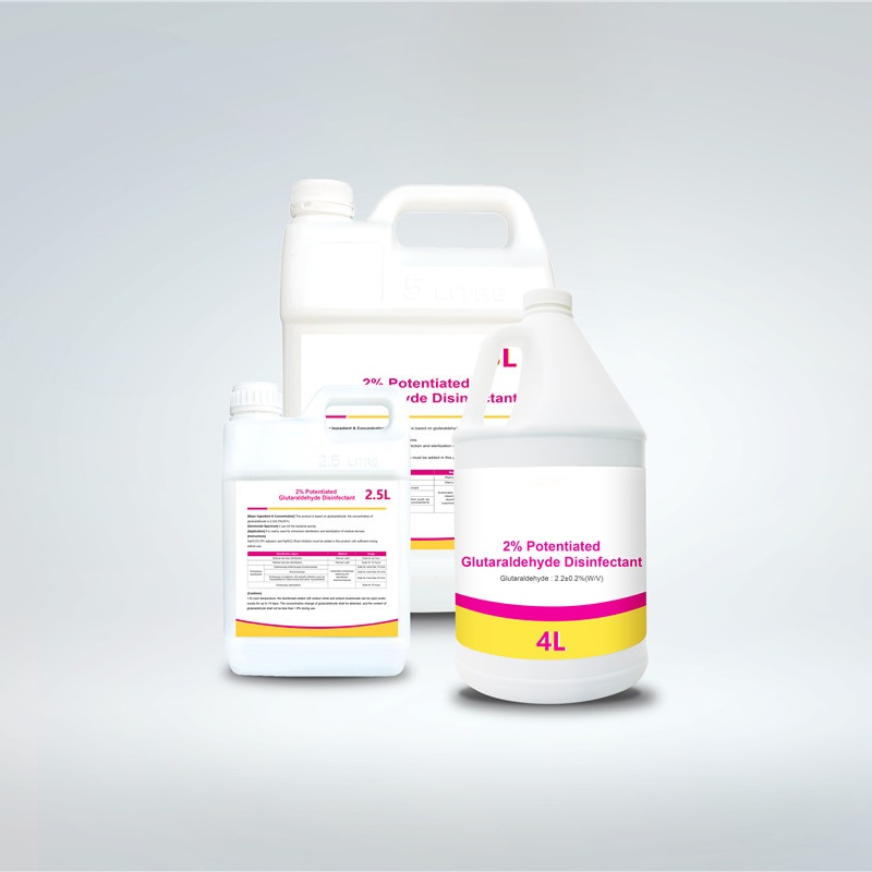 2% Sebolaea likokoana-hloko sa Glutaraldehyde
