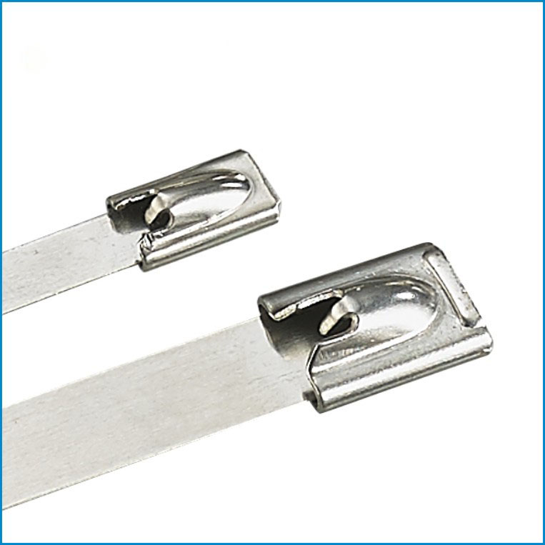 Stainless steel cable Ties-Ball-Lock  Uncoated Ties