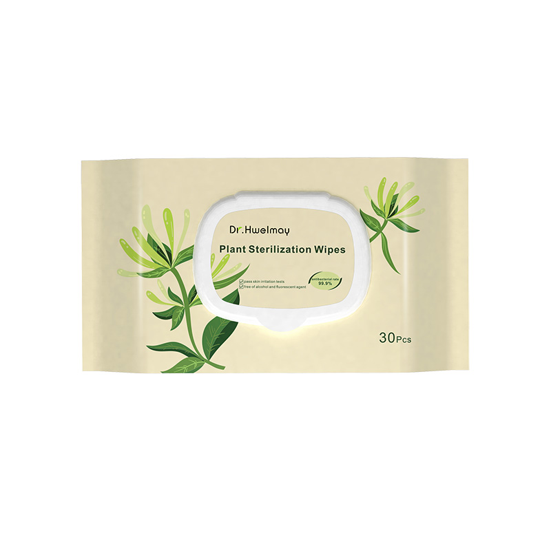 No Alcohol Plant Antibacterial Wipes
