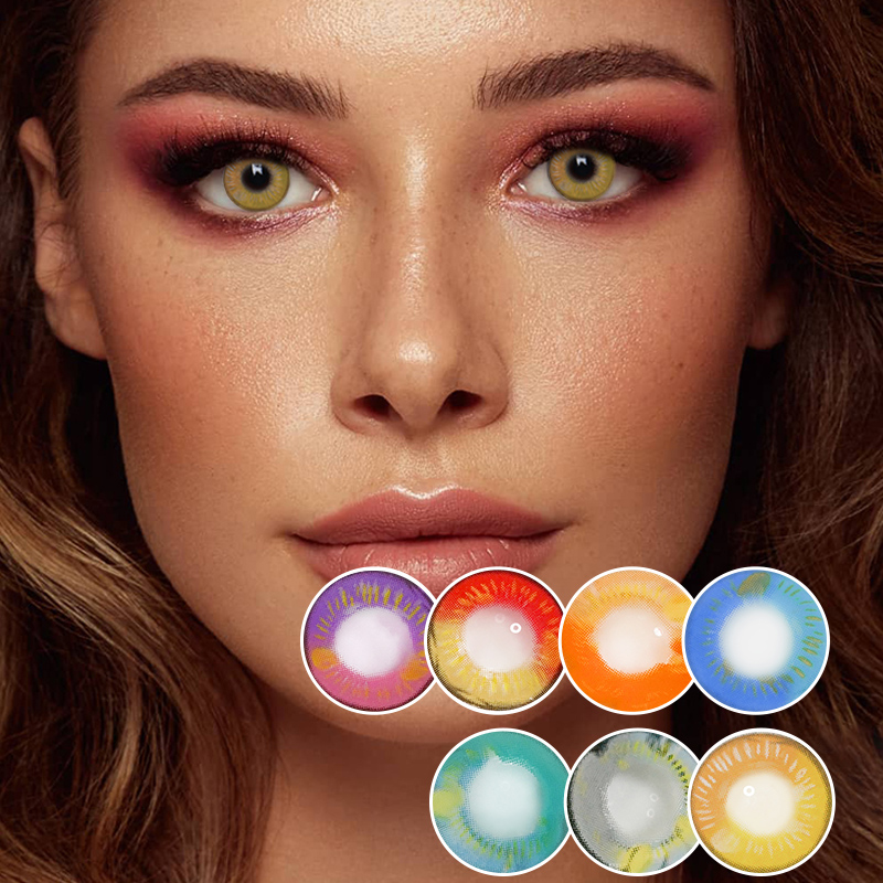 Eyecontactlens Anime Collection lenses-xiriir midab waalan sanadkiiba