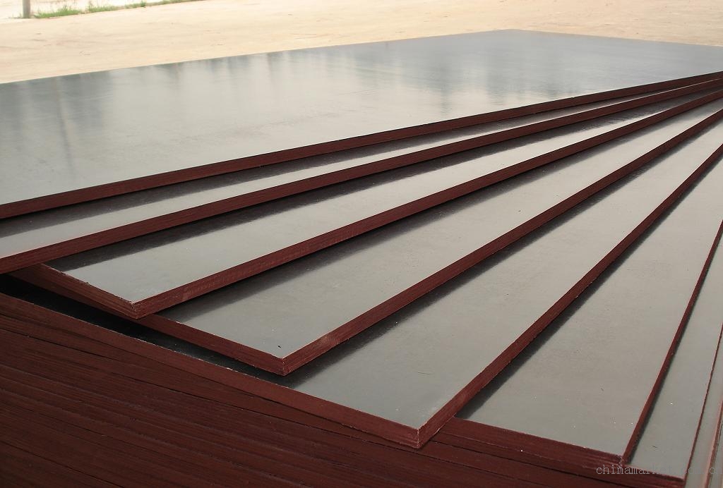 Linyi Supply Reuse More Times 1220*2440 12mm 15mm 18mm Poplar /Finger Joint Core Black Film Faced Plywood For Foreign Market