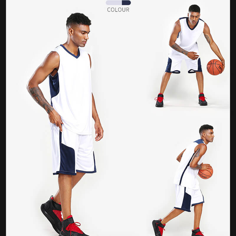 Veleprodaja košarkaške odjeće po narudžbi Najnoviji košarkaški dres i kratke hlače Dizajn Sublimacija košarkaška uniforma Dres