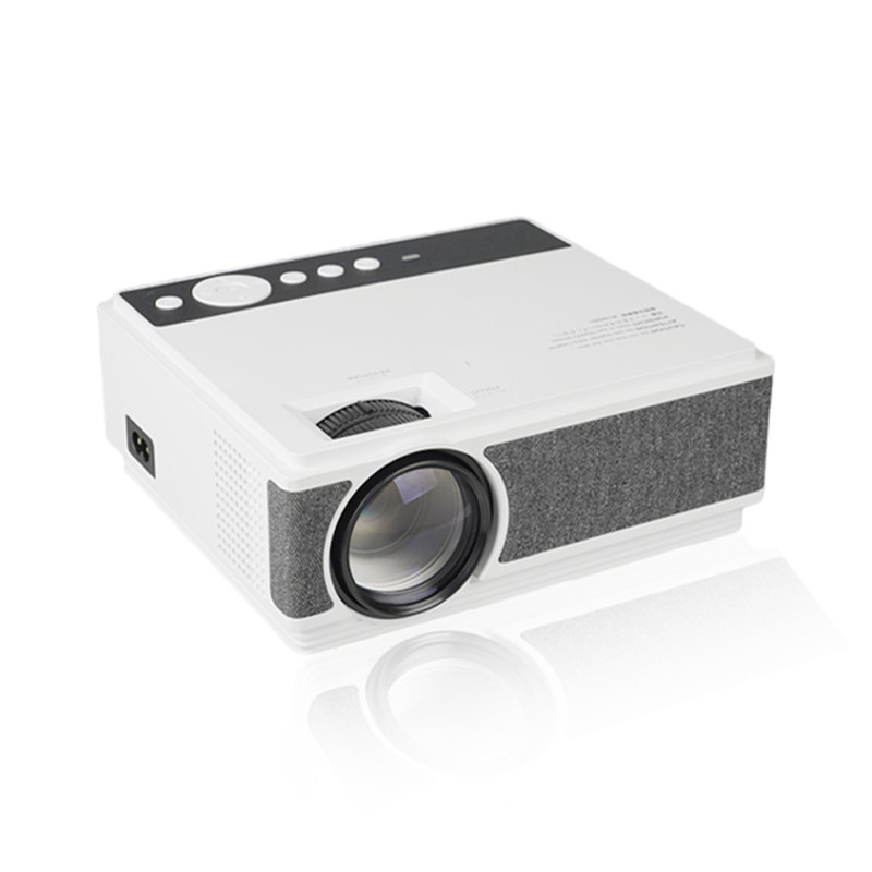 Bidh proiseactair smart LCD, proiseactair dachaigh so-ghiùlain a ’toirt taic do chleachdadh a-staigh agus a-muigh, le co-chòrdalachd 1080P, rùn àrd, soilleireachd àrd, cosg-èifeachdach