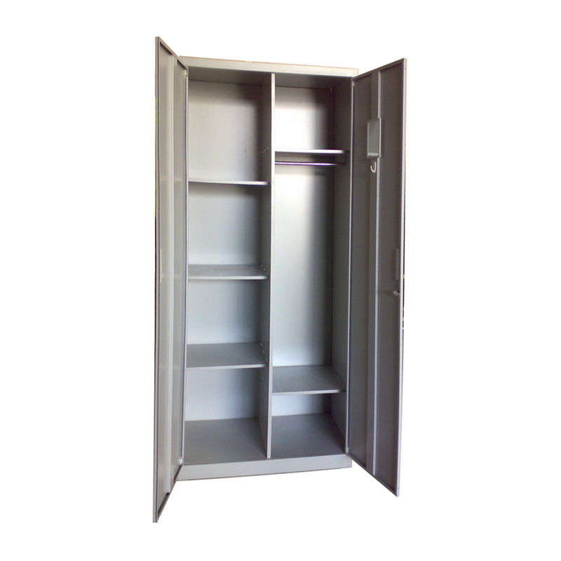 HG-037-07 Swing Door Steel Cupboard / Knock Down Swing Door Metal Combination Storage Cupboard