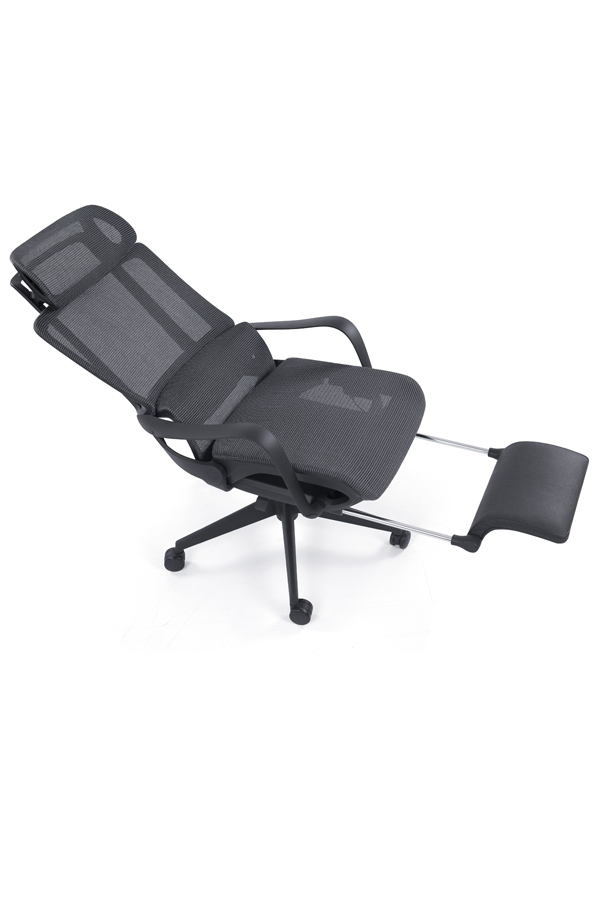 Full Mesh Office Chair With Footrest