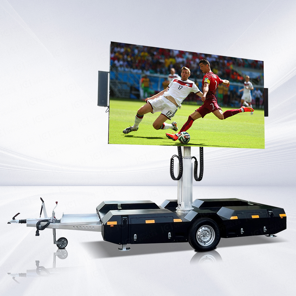 8㎡ mobile led trailer for product promotion