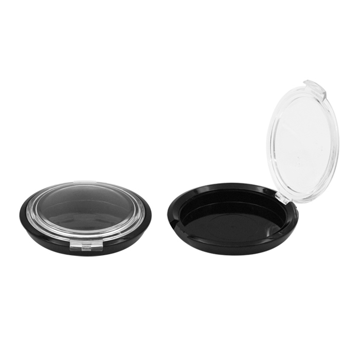 New cosmetic empty custom face pressed compact powder case packaging