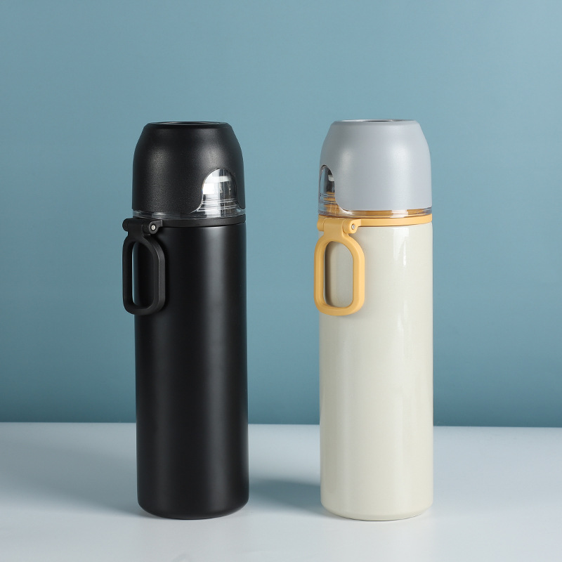 500ml Double Wall Alagbara, Irin Vacuum idabo Thermos Water igo