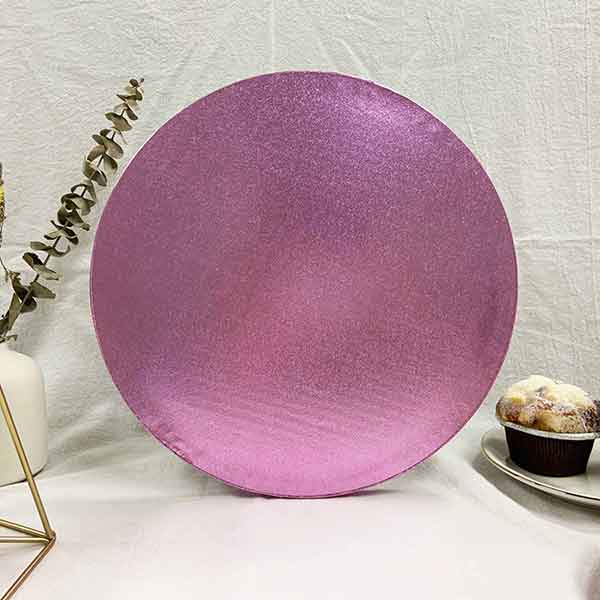 6 inch Round Cake Board ụbọchị ọmụmụ Pink Blue Agba