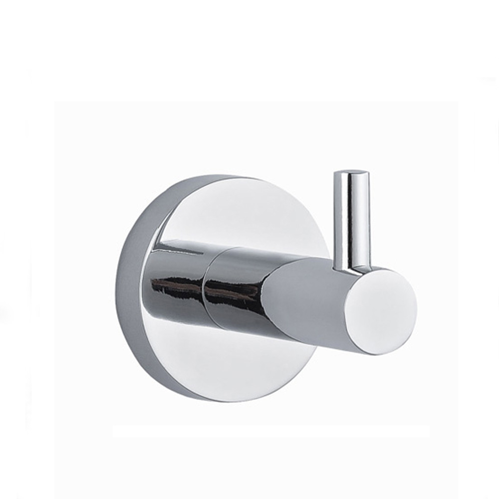 bathroom accessories fittings high quality zinki alloy single wall mounted bath dress hook 2308A