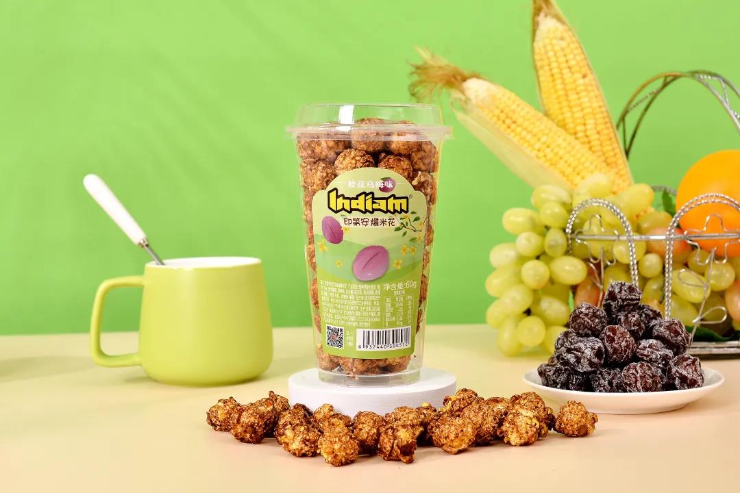 New Flavor  Popcorn for Hypermarket Gluten-free Healthy Sancks