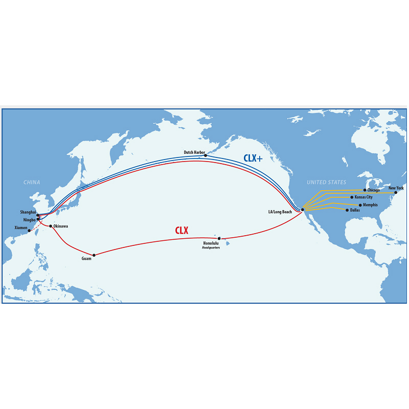 China-US Special Line (Sea-Focus on Matson and COSCO )