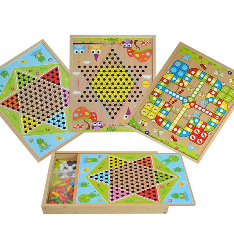 Wooden Multipurpose Board Game