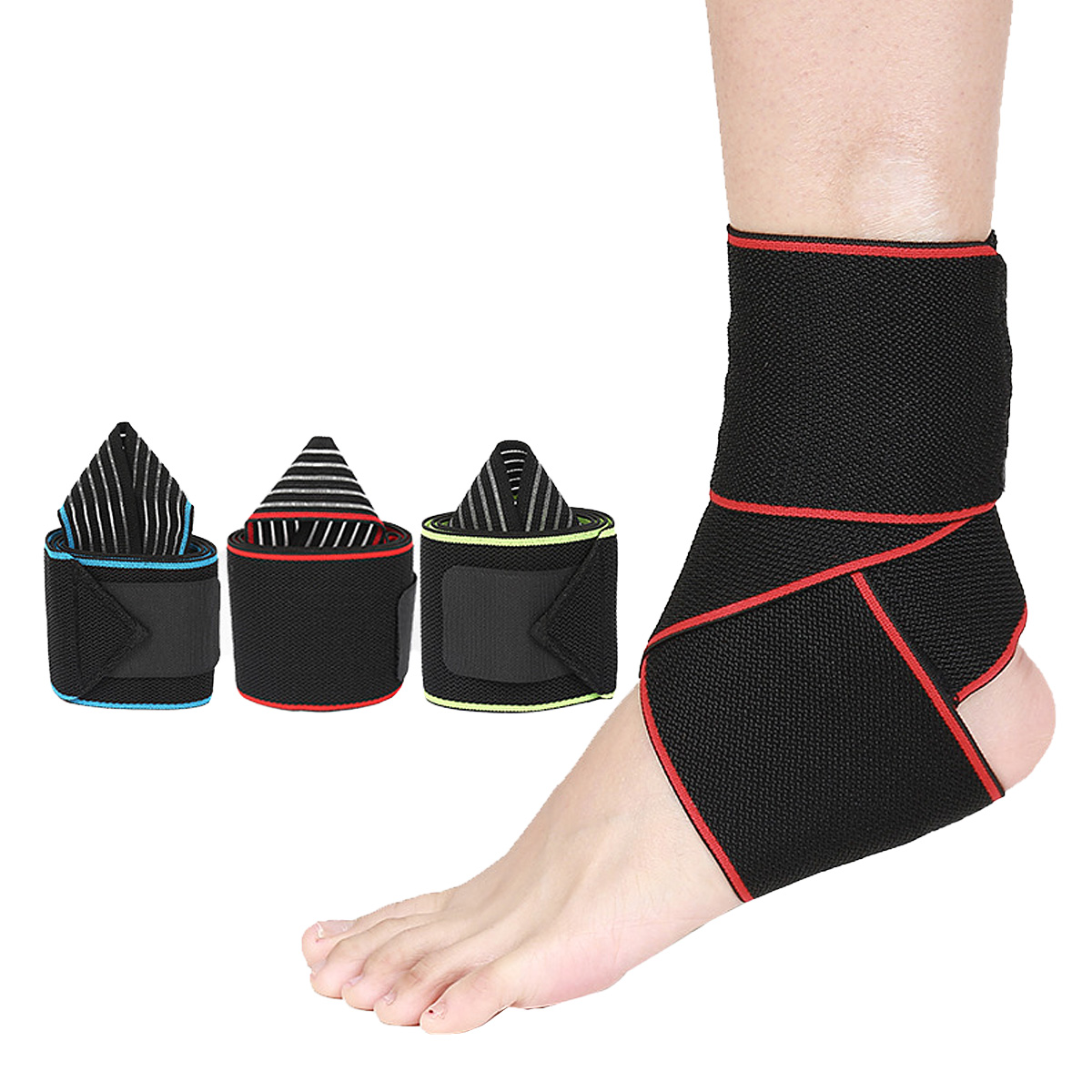 Fitness Ankle Protection Nylon Compression Ankle Strap