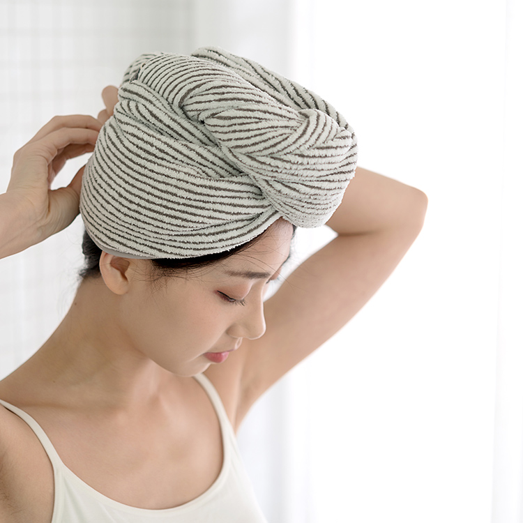 Microfiber shower cap-1