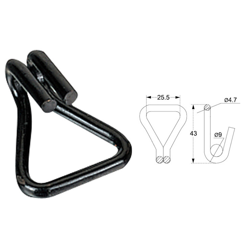 Various Types of Stainless Steel Hooks for Strapping Straps and Cargo Control