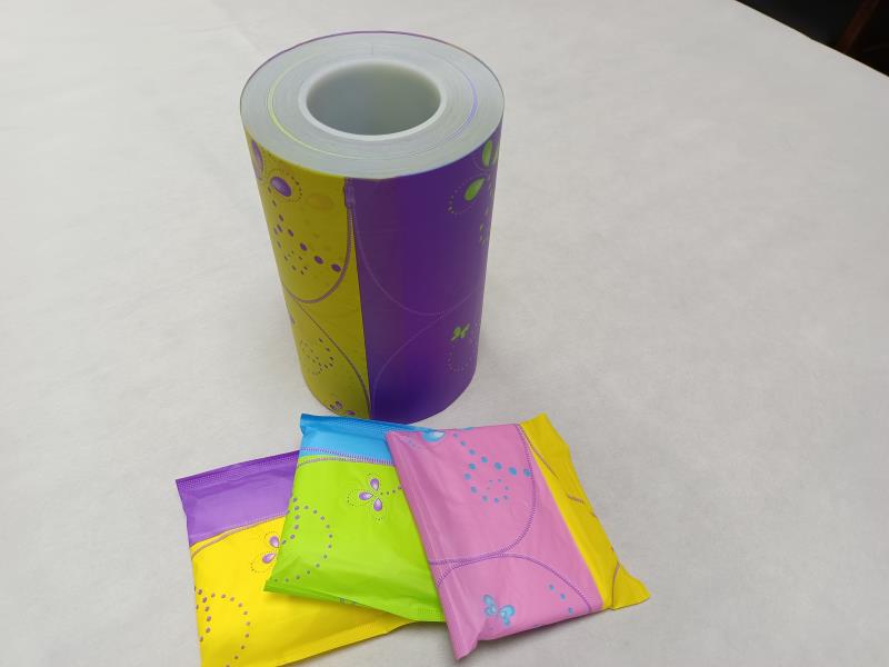 PE FILM for sanitary towls