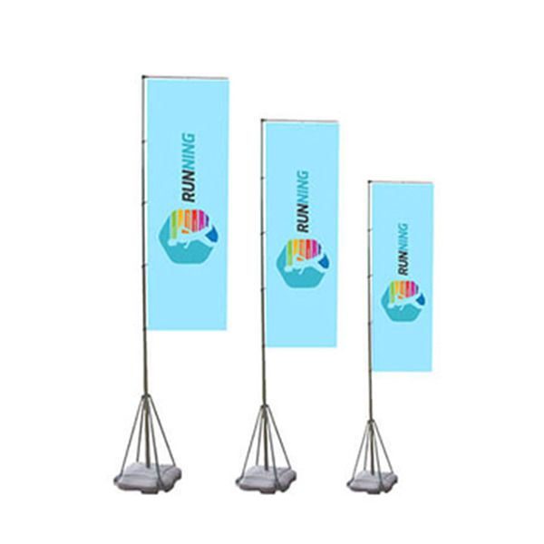 advertising beach flag pole square flags