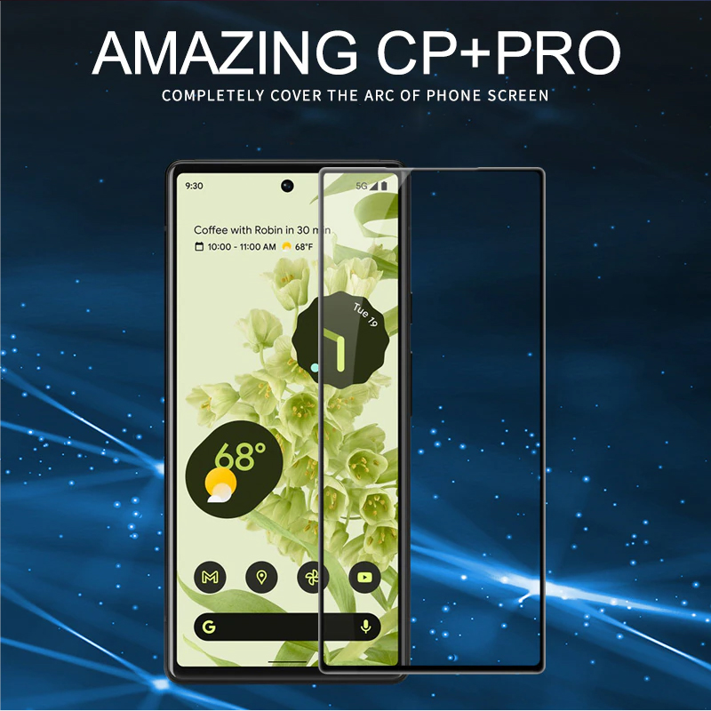 Full Coverage Tempered Glass for Google Pixel 6 6A Screen Protector