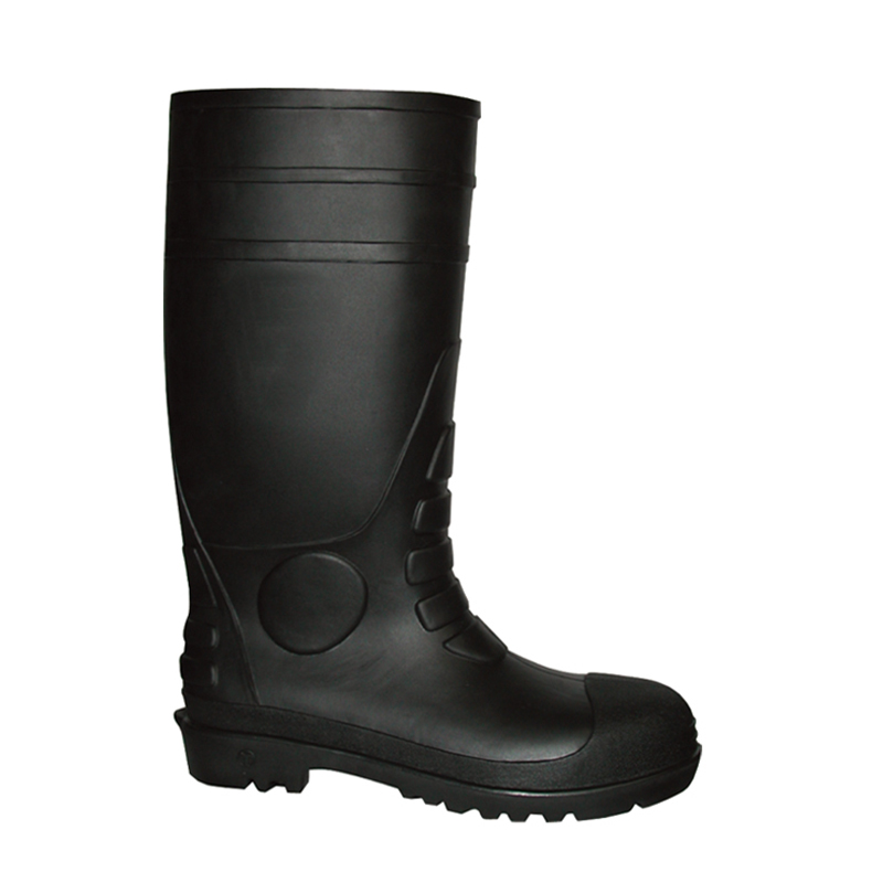 CE ASTM AS/NZS PVC Safety Rain Boots with Steel Toe and Midsole