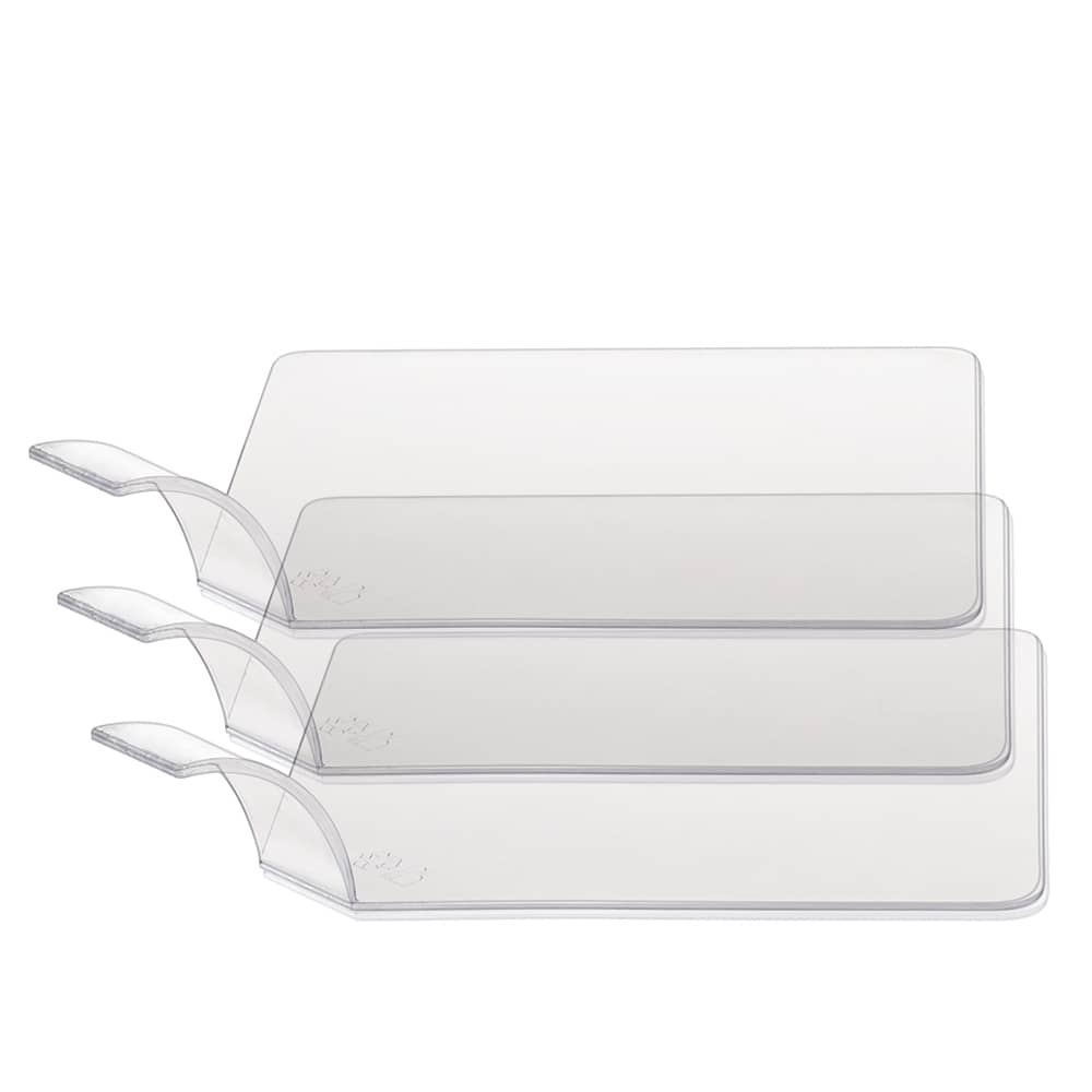 Square plastic mini safety food tray