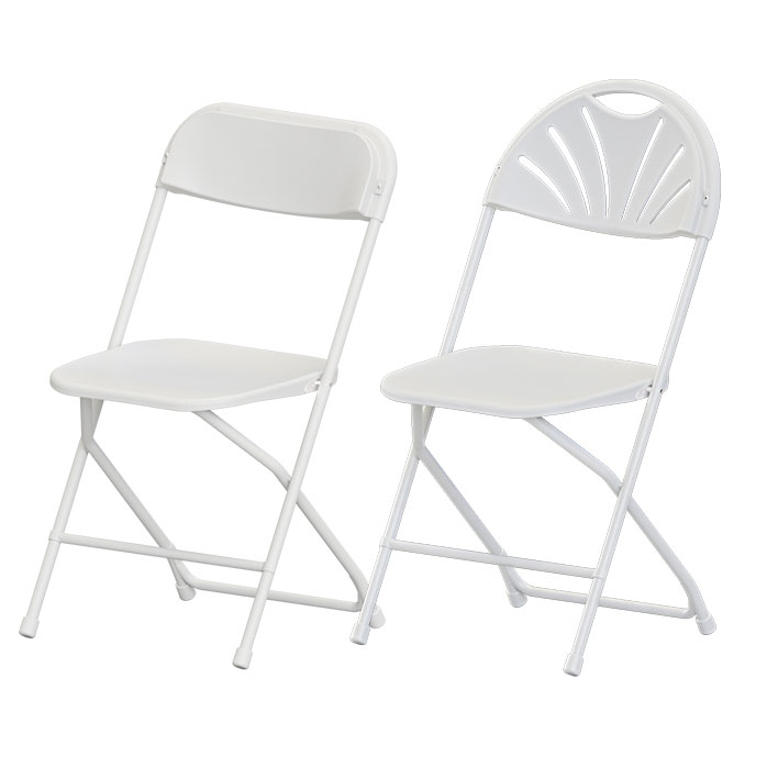 Foldable leisure backrest folded plastic comfortable event chair-Lightweight Folding Chair