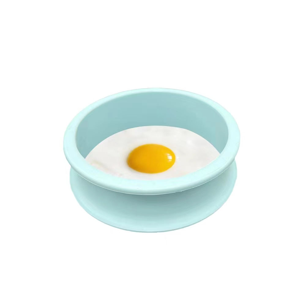 Non-stick silicone poached egg mold