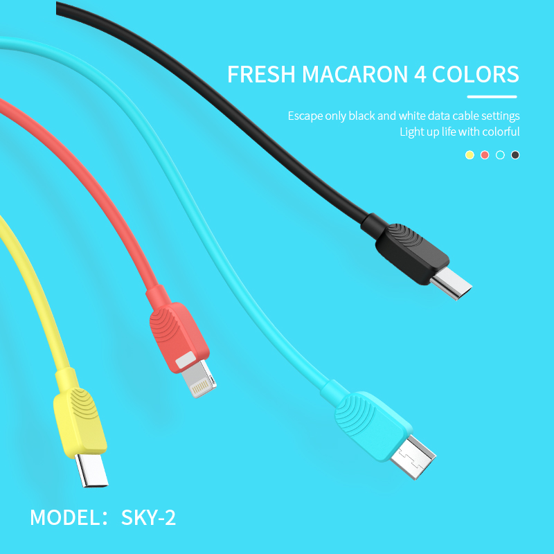 New Release Secure Fast Charging Data Cable for Android, IOS and Type C