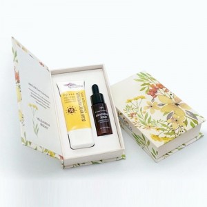 Book shaped packaging box for skincare