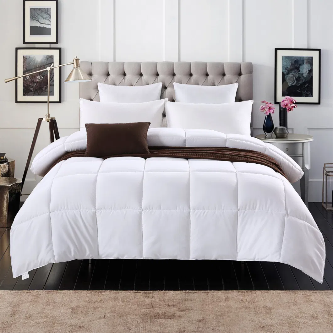 China Factory Made Hotel Bed Sleeping Comforter Quilt Insert