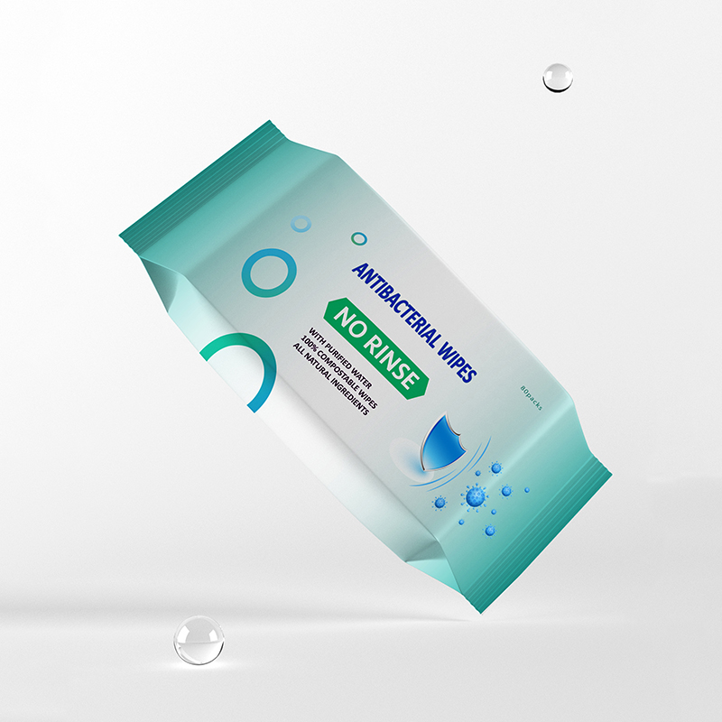 Salviette sanitizzanti per mani e corpo senza alcool