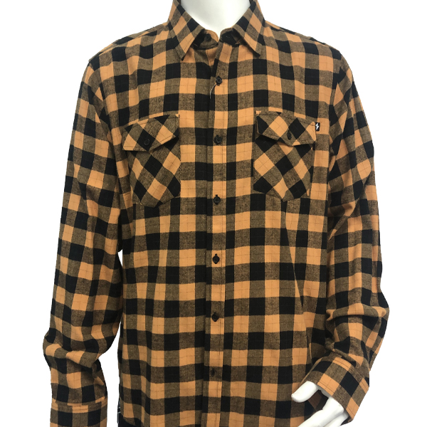 Men’s Long Sleeve Flannel Plaid Casual Shacket