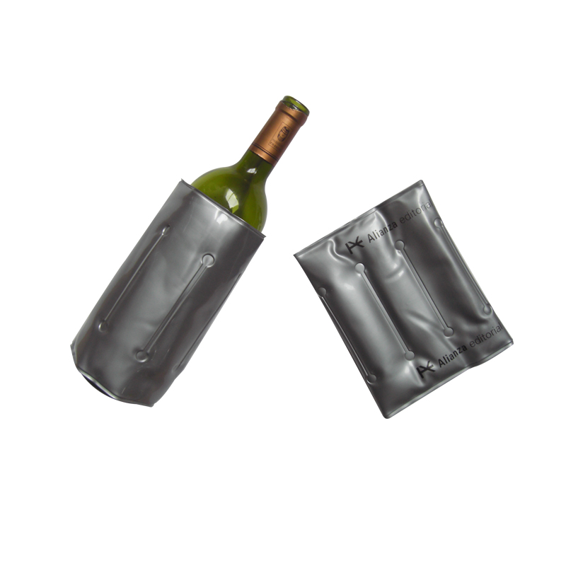 Rectangular Velcro adjustable ice wine cover PVC environmental protection wine cover to keep cold