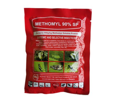 Methomyl Insecticide 40%SP 90%SP on hot sale