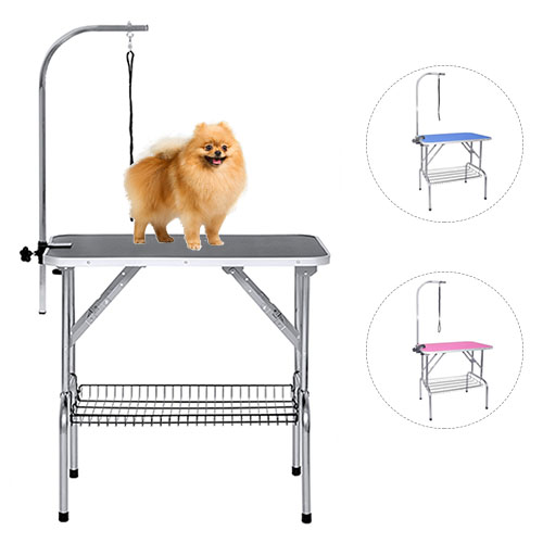 GT-205S Portable Stainless Steel Grooming Table for Pets