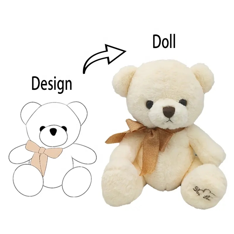 Soft Stuffed Animal Plush Toy Custom Teddy Bear