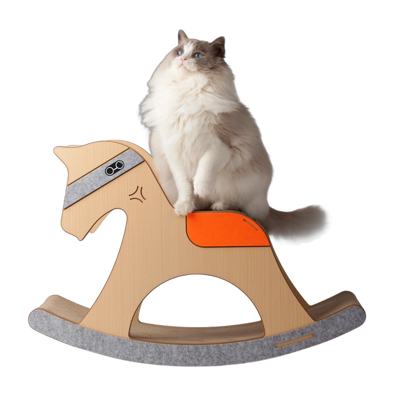 Horse Cat Scratching Post Cat Tree Cat Tower Cat Scratching Board Cat Rocking Chair