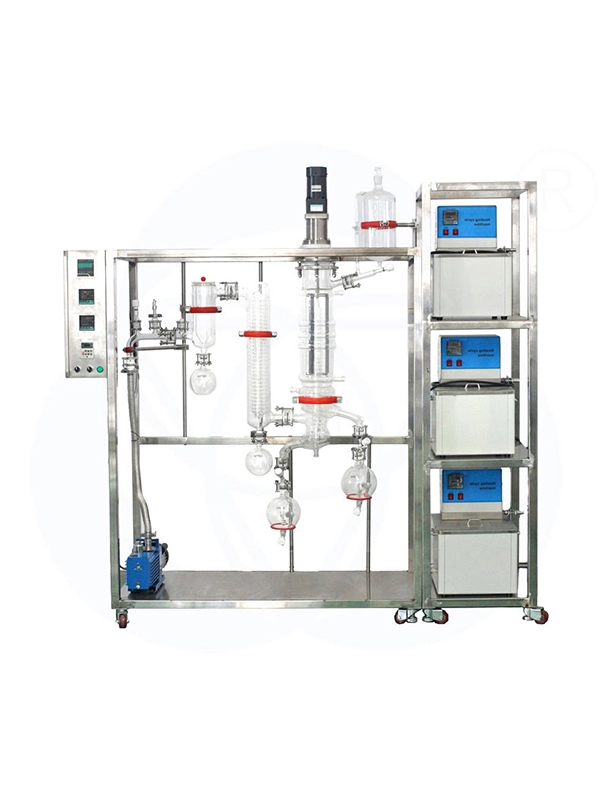 Automatic Feeding And Collection Thin Film Short Path Fractional Distillation Machine