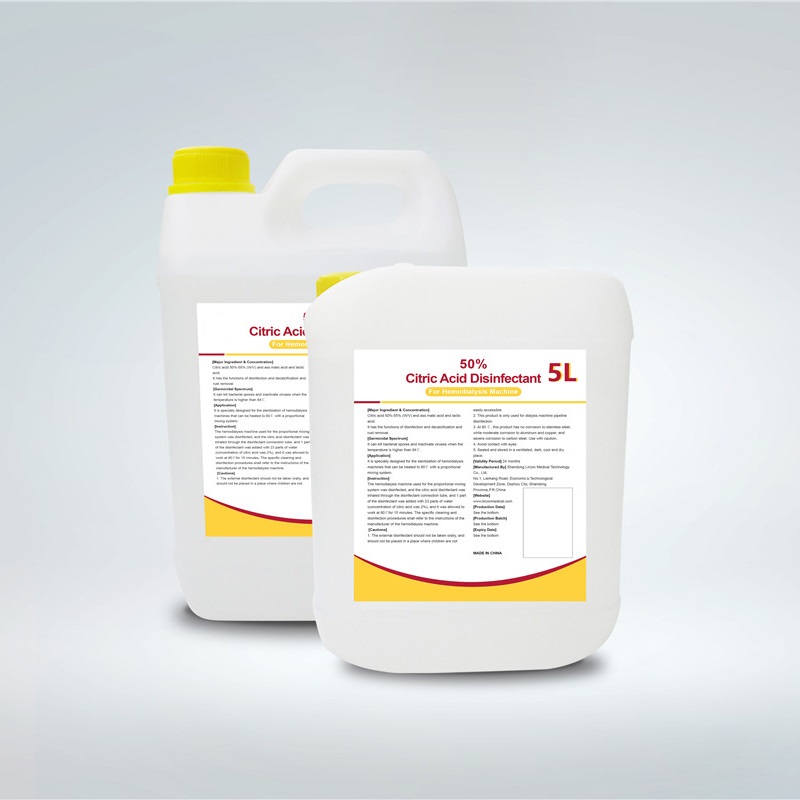50% Sebolaea-mafu sa Citric Acid
