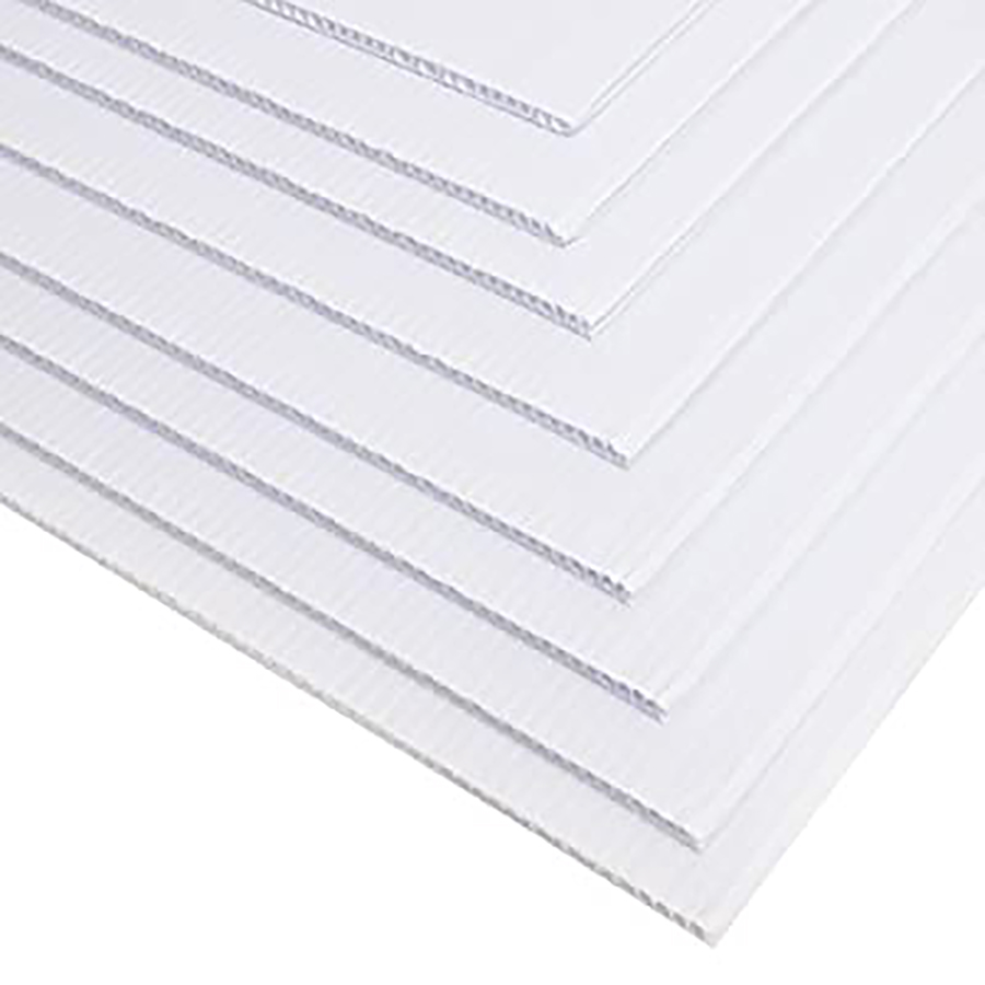 osunwon Òfo coroplast dì 4×8 coroplast polypropylene dì