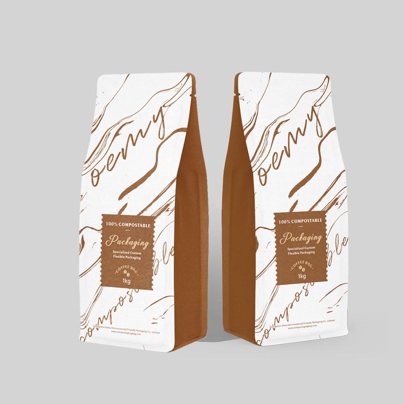 China supplier of home compostable packaging for 1kg coffee