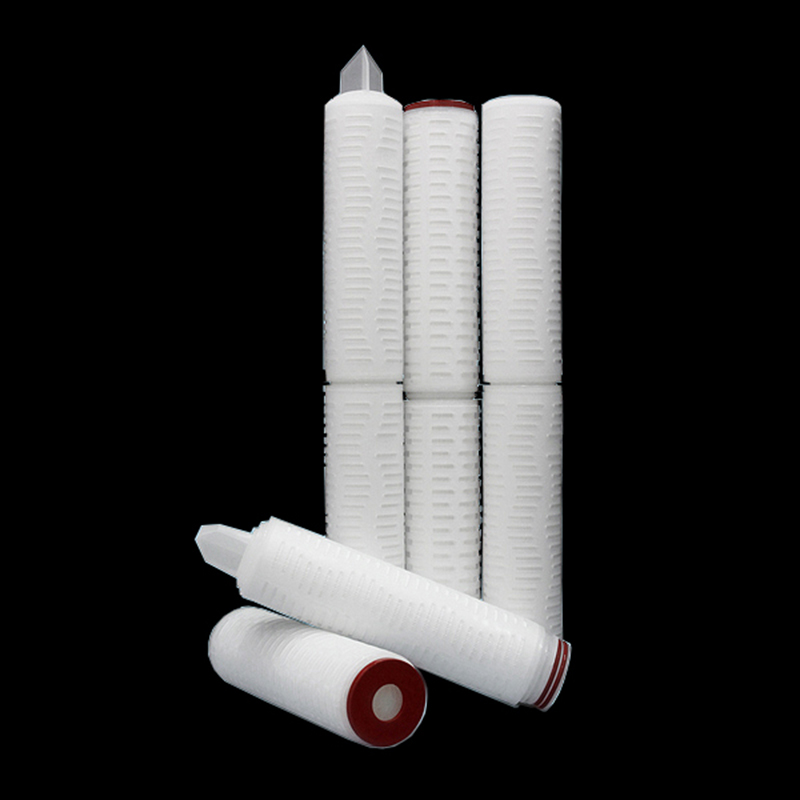 Cairt sìoltachain pleated PVDF