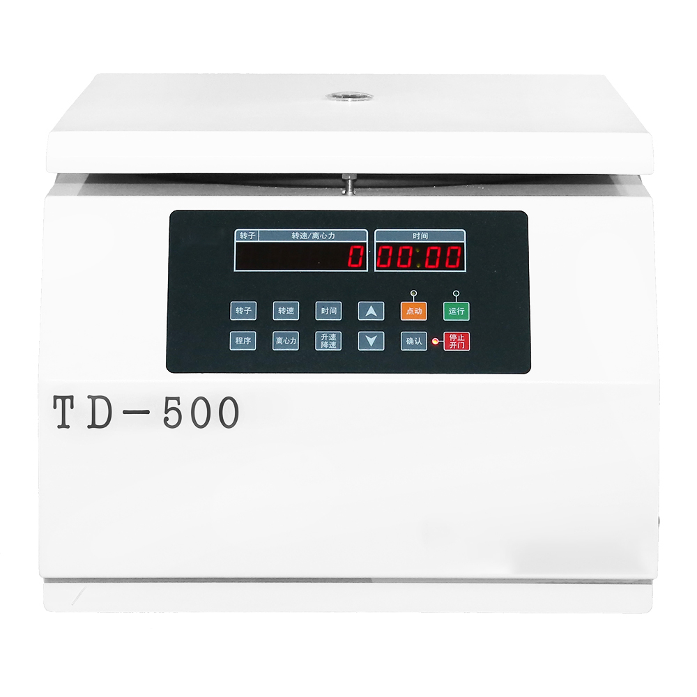 TD-500 төмөнкү ылдамдыктагы лабораториялык центрифугалык машина