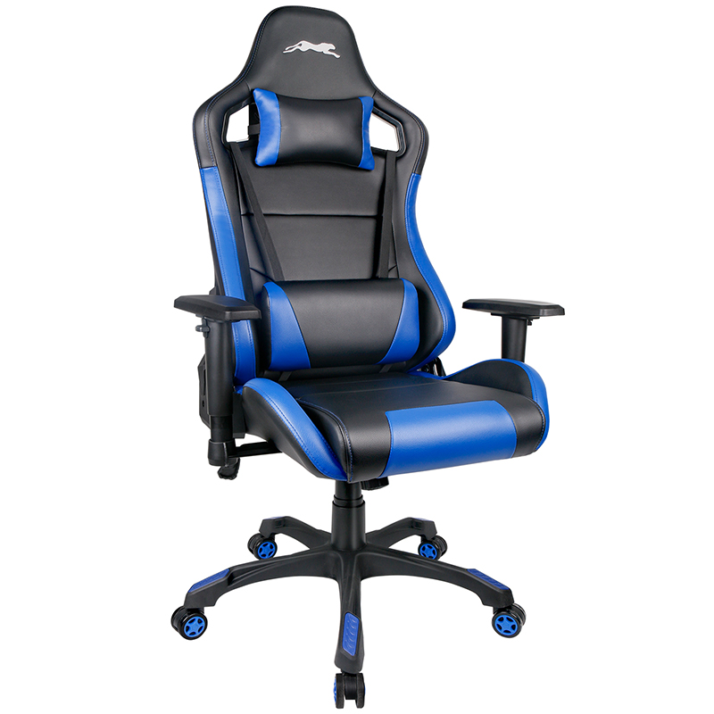 PU Leather Gaming Chair With Armrest And High Back