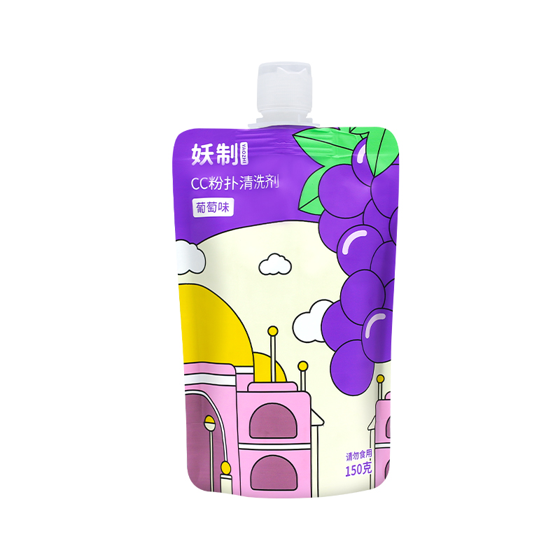 Custom Printed Spout Pouch Bag Stand-up Plastic Recyclable Drink Packaging Bag Spout Pouch Bags With Spout For Liquid Juice