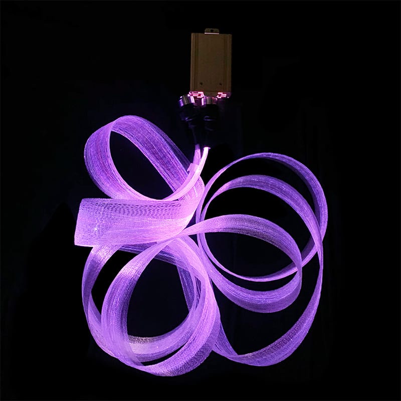 Luminous Grid Led Fibre Optic Net Mesh for Lighting Decoration